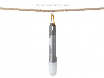 Фонарь аккумуляторный с регулируемым фокусом Vortez, 9 режимов, 650 Лм