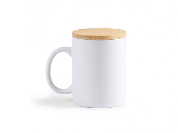 Керамическая кружка BERRY Eco line объемом 370 мл., белый