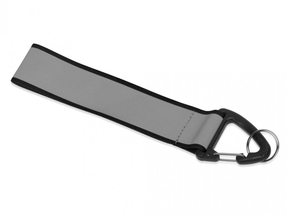 Светоотражающий брелок Reflector, серебристый/черный