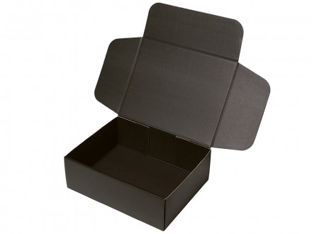 Коробка подарочная Raven, XL , черная, вн. размер 300х235х105 мм.