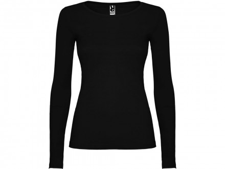 Футболка с длинным рукавом Extreme женская, черный