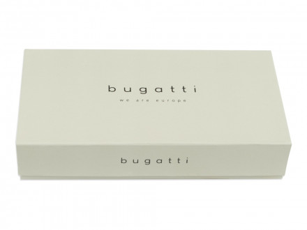 Портмоне BUGATTI Nevio, чёрный, воловья кожа/козья кожа/полиэстер, 12,5х2,5х9,3 см