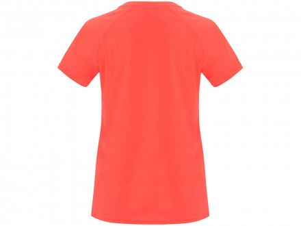 Футболка Bahrain женская, неоновый коралловый