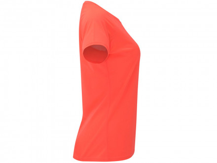 Футболка Bahrain женская, неоновый коралловый