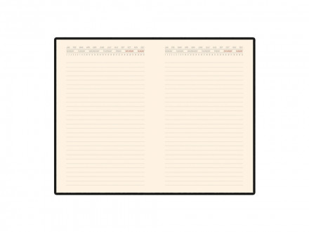 Ежедневник недатированный А5 Marseille, оранжевый