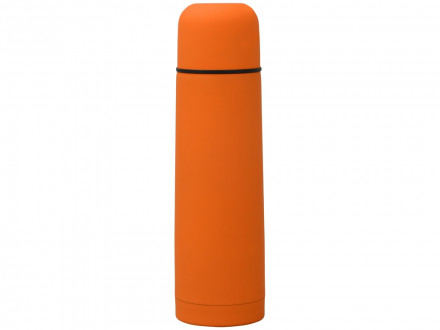 Термос Ямал Soft Touch с чехлом, 500мл, оранжевый