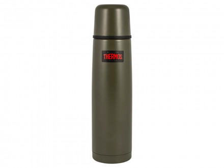 Термос из нерж. стали тм THERMOS FBB-1000AG 1L, зеленый