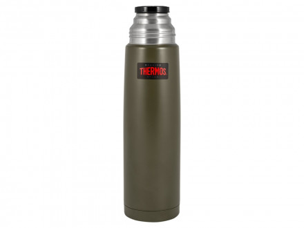 Термос из нерж. стали тм THERMOS FBB-1000AG 1L, зеленый