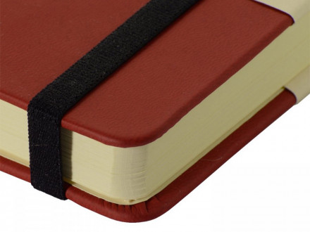 Ежедневник А5 недатированный Megapolis Velvet, ярко-бордовый