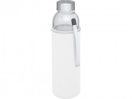 Спортивная бутылка Bodhi из стекла объемом 500 мл, белый