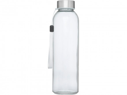 Спортивная бутылка Bodhi из стекла объемом 500 мл, белый