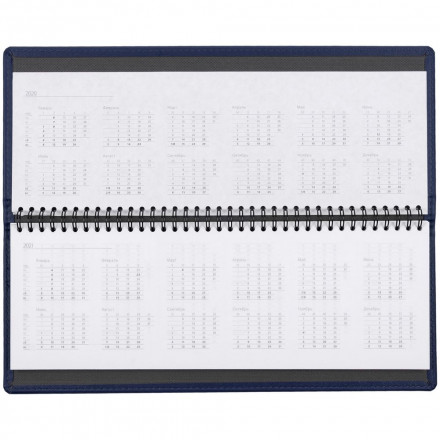 Планинг Latte, недатированный, синий