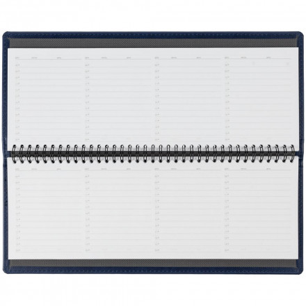 Планинг Latte, недатированный, синий