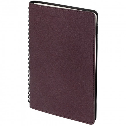 Ежедневник Scroll, недатированный, бордовый