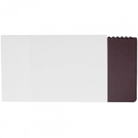 Ежедневник Scroll, недатированный, бордовый