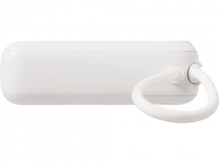 Внешний аккумулятор со встроенным кабелем Liri, QC/PD, 10000 мАч, теплый белый