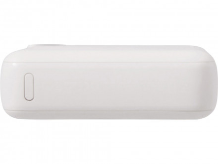 Внешний аккумулятор со встроенным кабелем Liri, QC/PD, 10000 мАч, теплый белый
