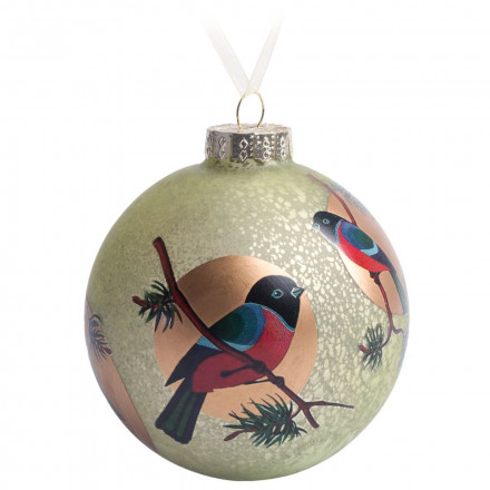 Елочный шар «Сказочный лес», 10 см