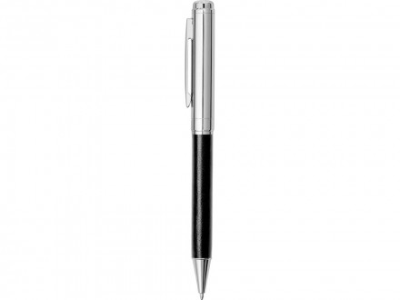 Бизнес-блокнот А5 с клапаном Fabrizio с ручкой, черный