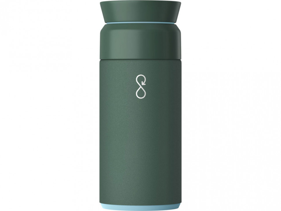Термос Ocean Bottle объемом 350 мл, зеленый лесной
