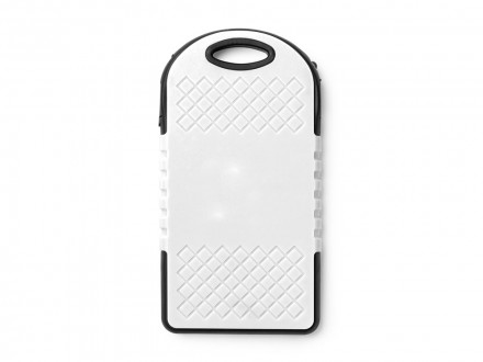 Портативный внешний аккумулятор DROIDE на солнечной батарее, белый