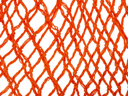 Авоська Dream М old style 15 литров с кожаными ручками, оранжевый (5)