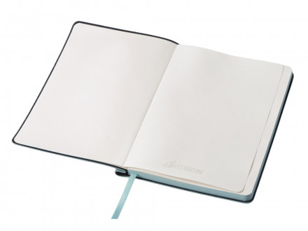 Блокнот А5 Notepeno Max, 96 листов 80 гр/м2 белой FSC бумаги, цвет морской волны