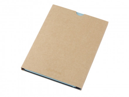 Блокнот А5 Notepeno Max, 96 листов 80 гр/м2 белой FSC бумаги, цвет морской волны