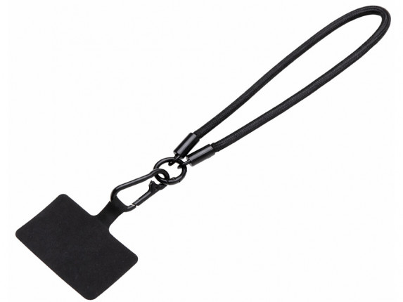 Ремешок на руку для телефона Бэнди, черный