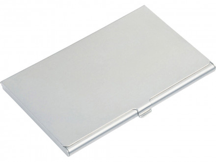 Визитница Singapore, серебристый