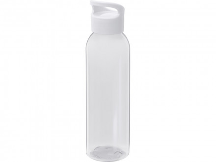 Бутылка для воды Sky из переработанной пластмассы объемом 650 мл - Белый