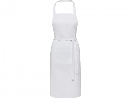 Shara 240 г/м2 Aware™ фартук из переработанного материала - Белый