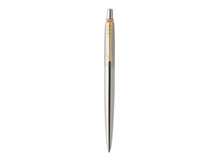 Шариковая ручка Parker Jotter Essential, St. Steel GT, стержень: Mblue
