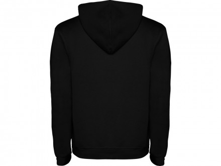 Толстовка с капюшоном Urban детская, черный/серый меланж