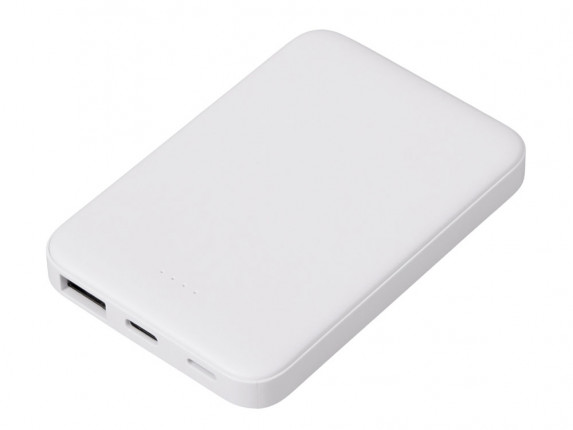 Внешний аккумулятор Simp, 5000 мАч, белый