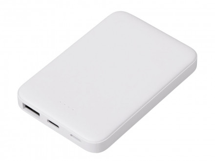 Внешний аккумулятор Simp, 5000 мАч, белый