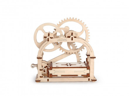3D-ПАЗЛ UGEARS Механическая Шкатулка