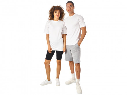 Футболка из френч терри Warsaw унисекс 220гр, белый