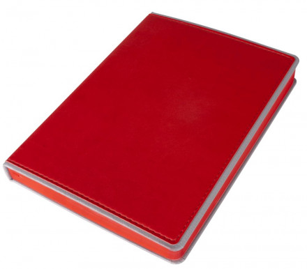 Ежедневник Freenote, недатированный, красный