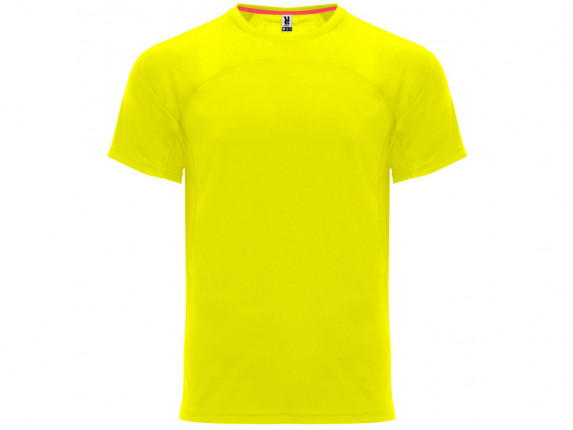 Футболка Monaco унисекс, неоновый желтый
