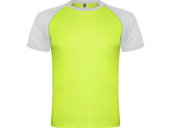 Спортивная футболка Indianapolis мужская, неоновый зеленый/белый
