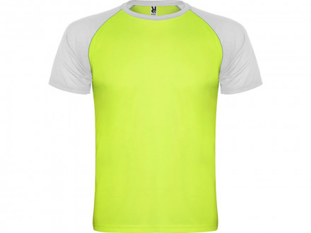 Спортивная футболка Indianapolis мужская, неоновый зеленый/белый