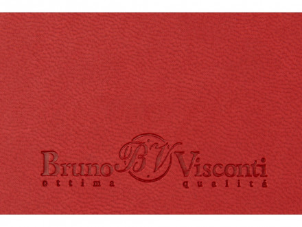 Ежедневник А5 недатированный Megapolis Velvet Flex, красный