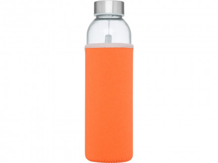 Спортивная бутылка Bodhi из стекла объемом 500 мл, оранжевый
