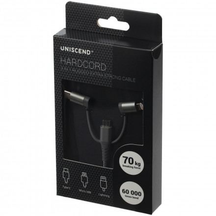 Кабель сверхпрочный Uniscend Hardcord
