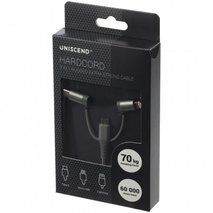 Кабель сверхпрочный Uniscend Hardcord