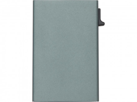 Картхолдер Florence с RFID- защитой из алюминия, цвет оружейной стали