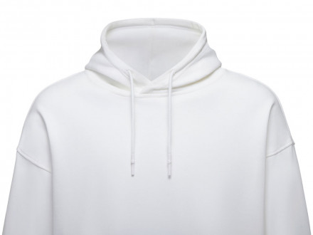 Худи оверсайз Alpha.01 унисекс, молочный