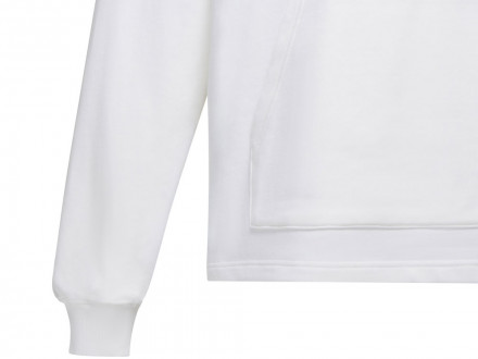 Худи оверсайз Alpha.01 унисекс, молочный