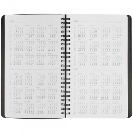 Ежедневник Scroll, недатированный, зеленый